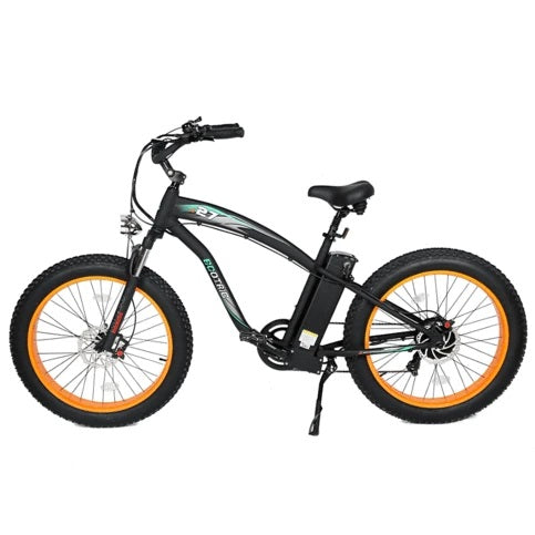 Ecotric Hammer 1000W Electric Fat Tire Cruiser Bike image 1