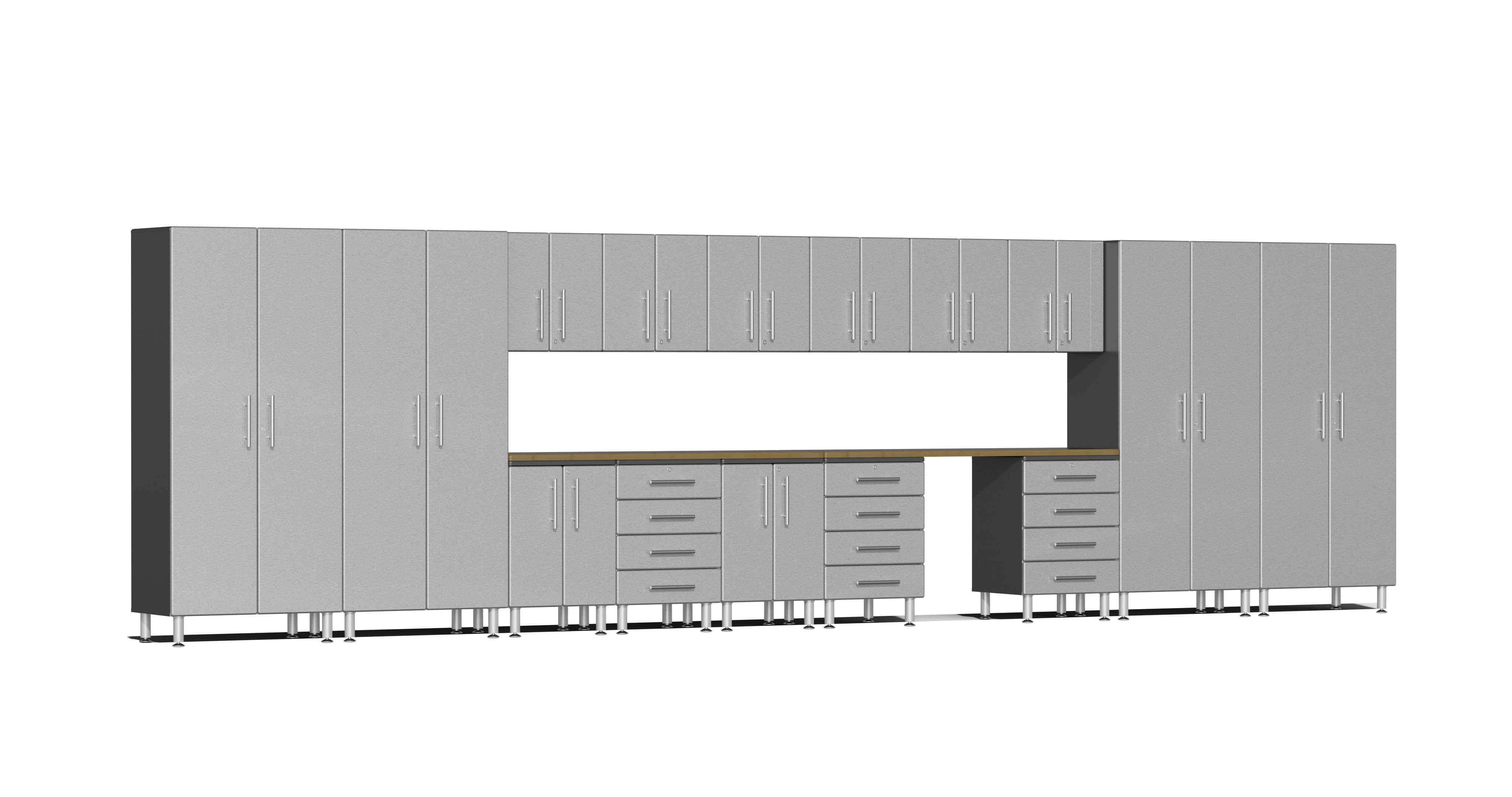 Ulti-MATE Garage 2.0 Series 17-Piece Super-System - UG22172S (Receive a FREE GearTrack with  5-Hooks - GAGP42GBEY) image 1