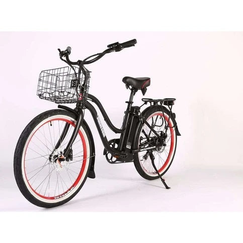 X-Treme Malibu Elite Max 36 Volt 300W Beach Electric Cruiser Bike image 1
