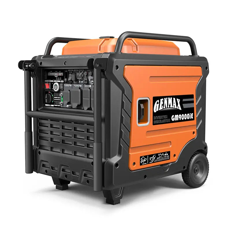 Genmax GM9000iE Portable Inverter Generator 9000W Super Quiet Gas Powered Engine with Parallel Capability image 1