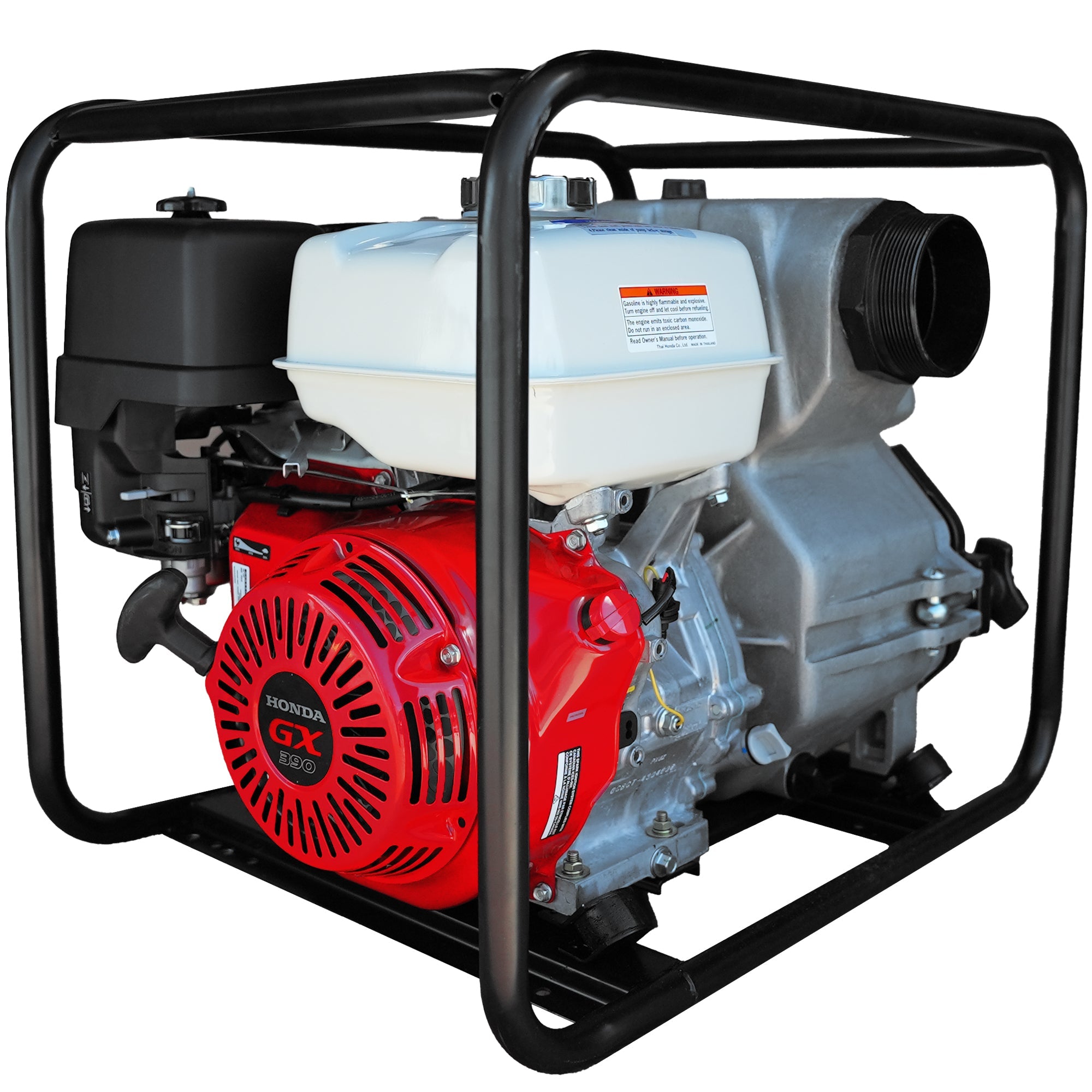 4 Inch Trash Water Pump 423 GPM 13 HP GX390 powered by Honda Portable Utility image 1