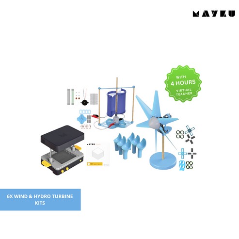 PicoSTEM Wind & Hydro Turbines Standard Classroom Pack-MAYKU image 1