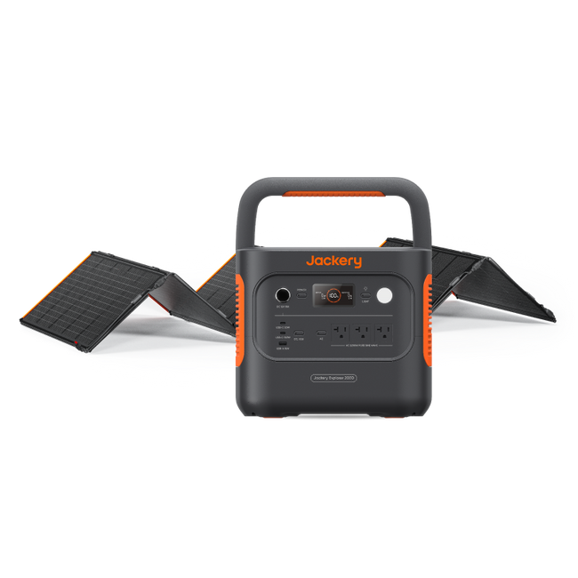 Jackery Explorer 2000V2 + 1 x SolarSaga 200 image 1