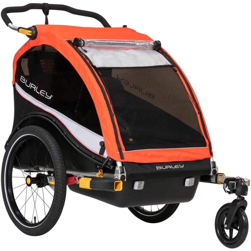 Burley Cub X Child Trailer: Atomic Red image 1