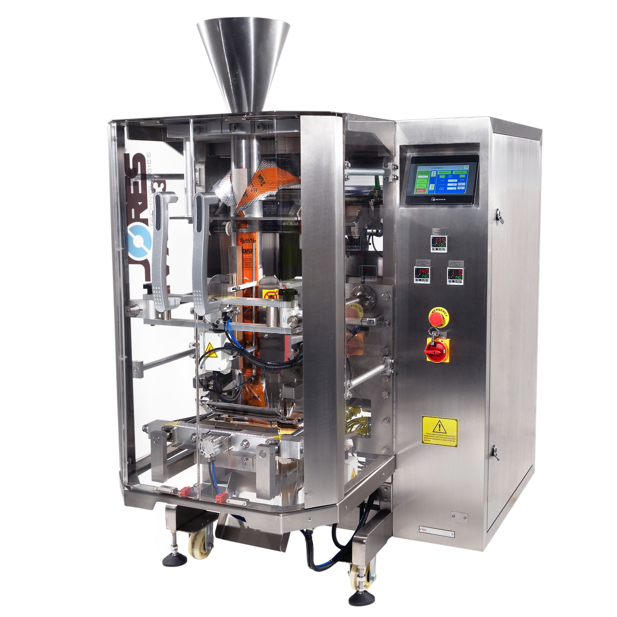 Automatic Vertical Pillow Bag Forming, Filling and Sealing Machine (VFFS) image 1