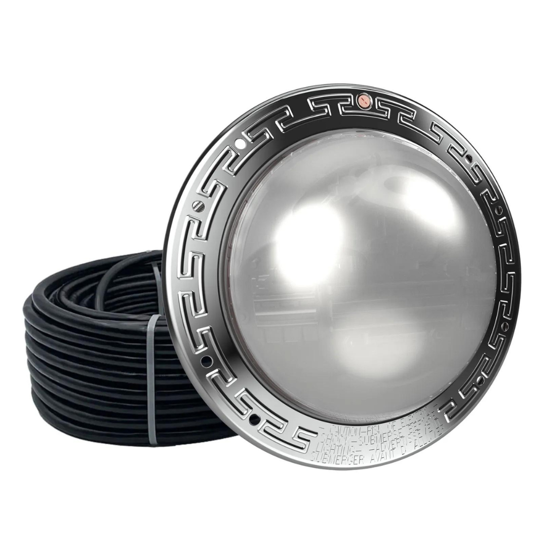 120V INTELLIBRITE ARCH WHITE LED POOL LIGHT 100' CORD 26W image 1