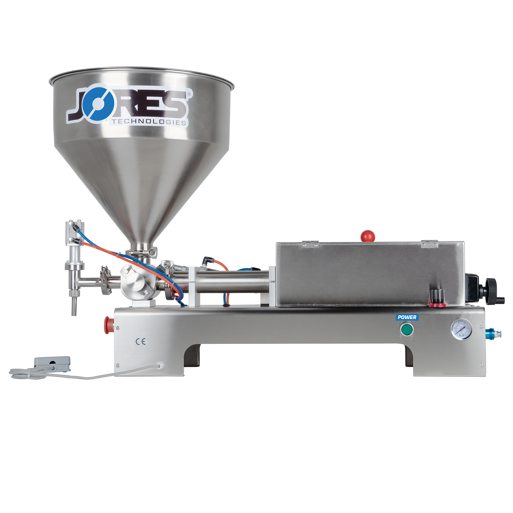 High Viscosity Tabletop Paste Piston Filler - 304 SS – 300ml image 1