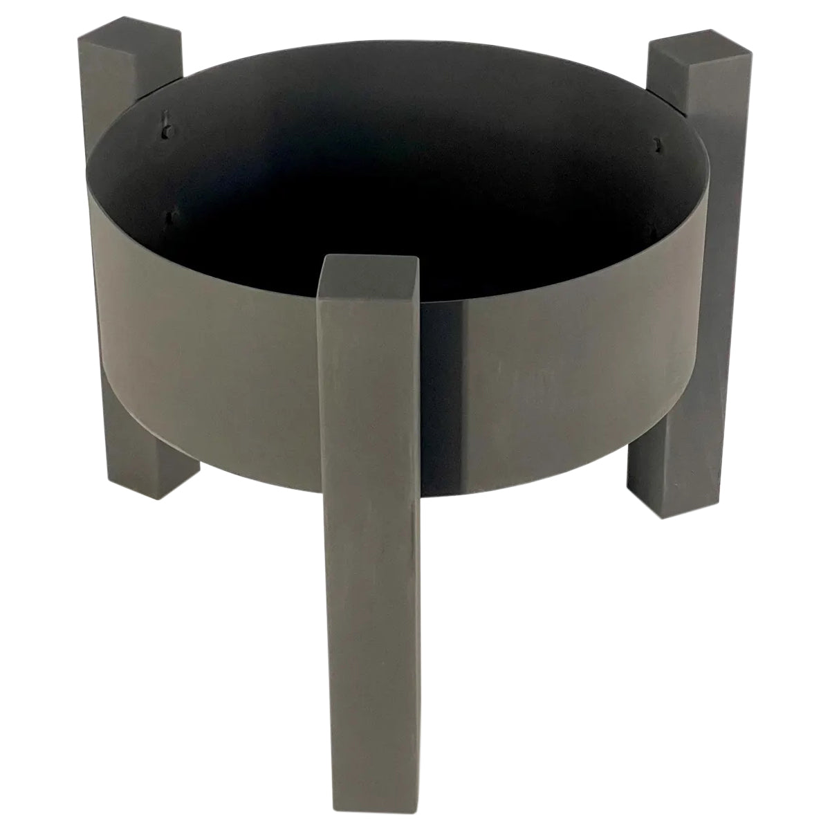 Heavy Duty Fire Pit Bowl with Modern Sturdy Steel Legs image 1