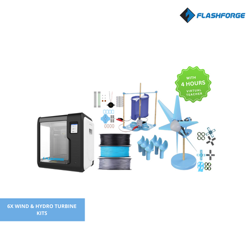 PicoSTEM Wind & Hydro Turbines Plus Classroom Pack - FlashForge image 1