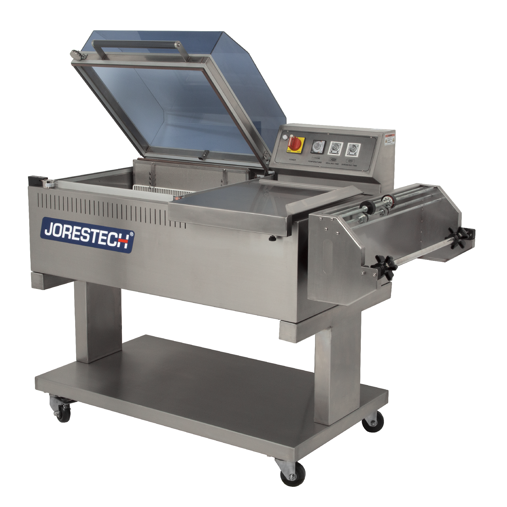 Stainless Steel Chamber Shrink Wrapping System with Heater and Sealer All-in-One – 22” X 16” image 1