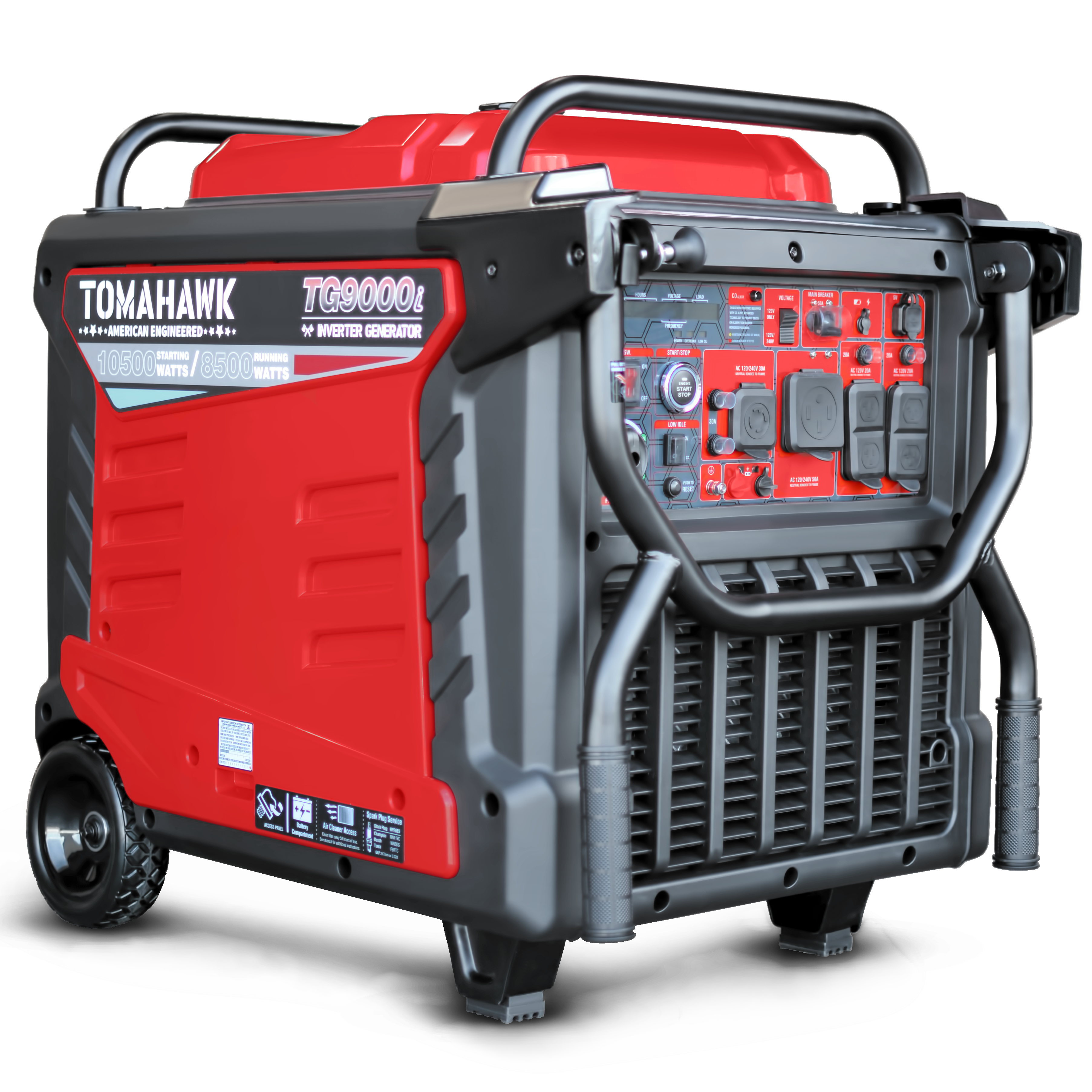 PRE ORDER: 10,500 Watt Inverter Generator Electric Start Super Quiet Portable Gas Power Professional Use image 1