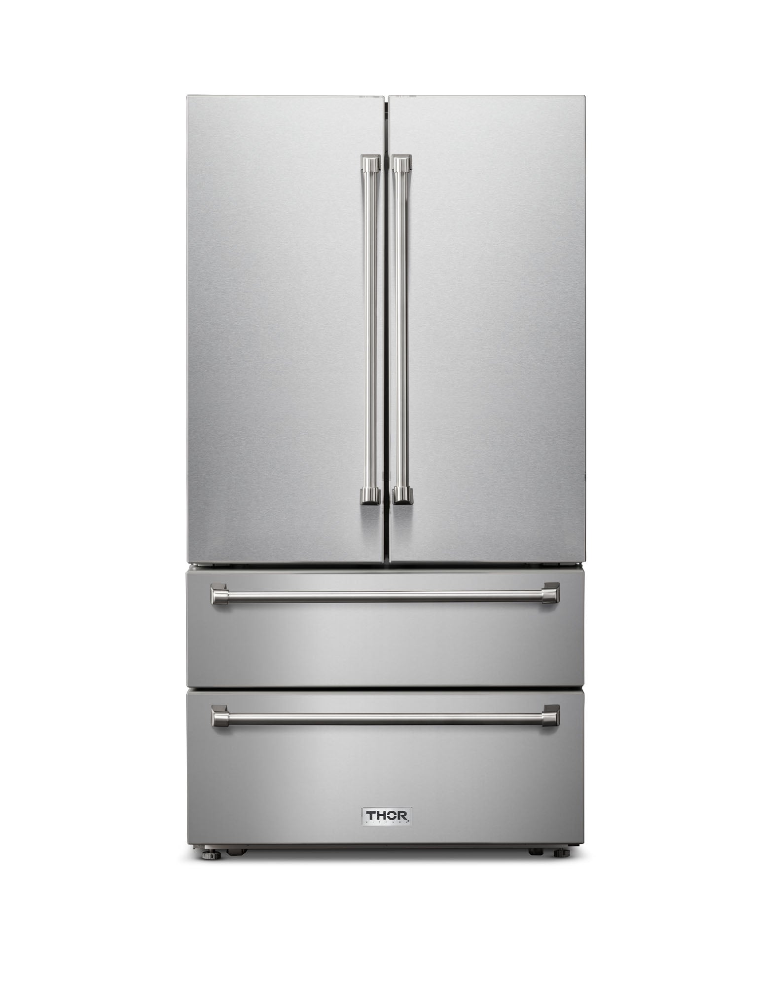 Thor Kitchen TRF3602 - 36 Inch Professional French Door Refrigerator with Freezer Drawers image 1