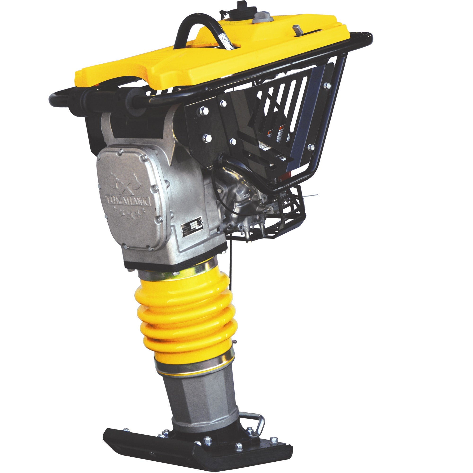 3.6HP Honda Vibratory Rammer Jumping Jack Tamper with Honda GXR120 Engine Impact Force 3,550 lbs/ft image 1