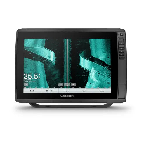 Garmin ECHOMAP Ultra 126sv Boat Navigator, Sonnar, Transducer image 1