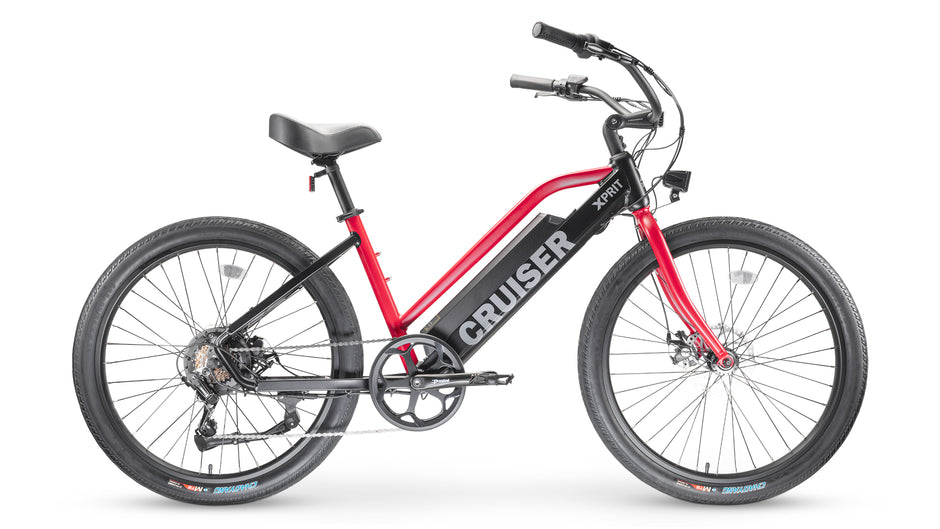 XPRIT Beach Cruiser Electric Bike image 1