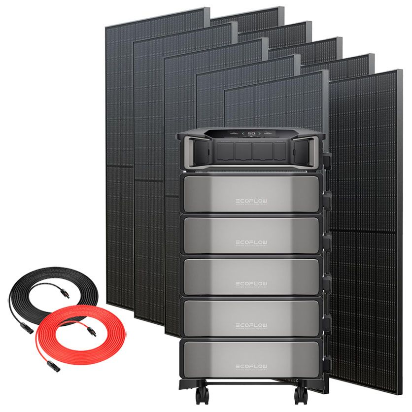 Special Bundle: Ecoflow Delta Pro Ultra Power Station & Battery Expansion - 30.7 kWh storage - with 10x 400W Rigid Solar Panels image 1