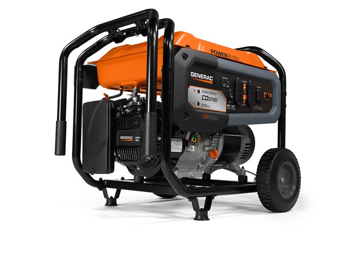 Generac Portable Generator, 6500W 