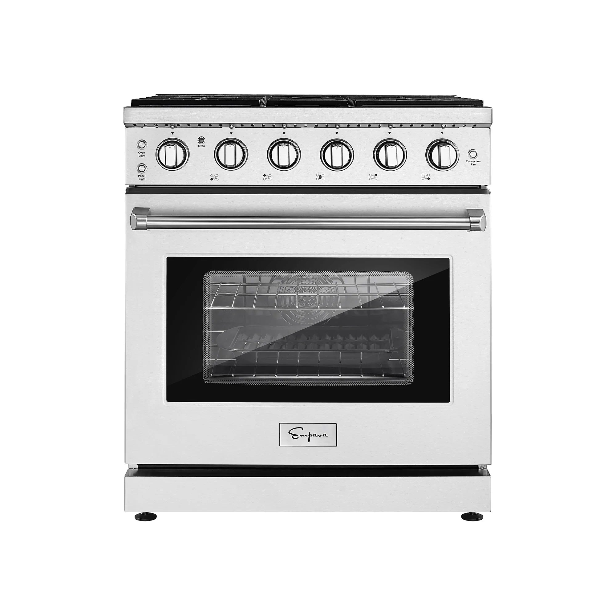 Empava 30 In. Pro-Style Slide-in Single Oven Gas Range 30GR10 image 1