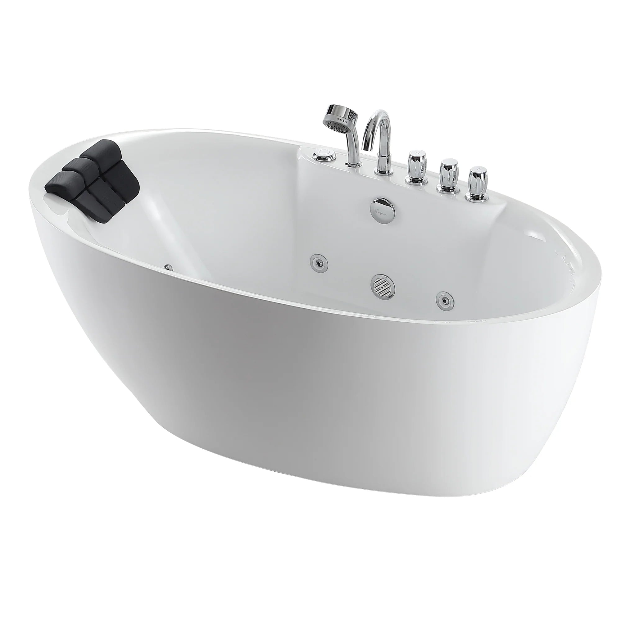 Empava 67 in. Whirlpool Freestanding Acrylic Bathtub - EMPV-67AIS13 image 1
