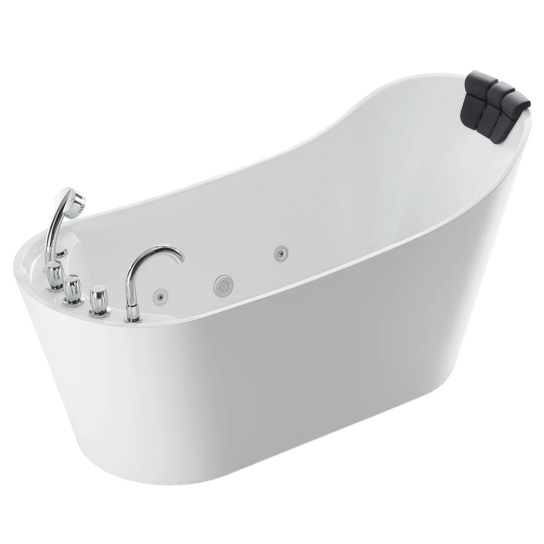 Empava 67 in. Whirlpool Freestanding Acrylic Bathtub - EMPV-67AIS09 image 1