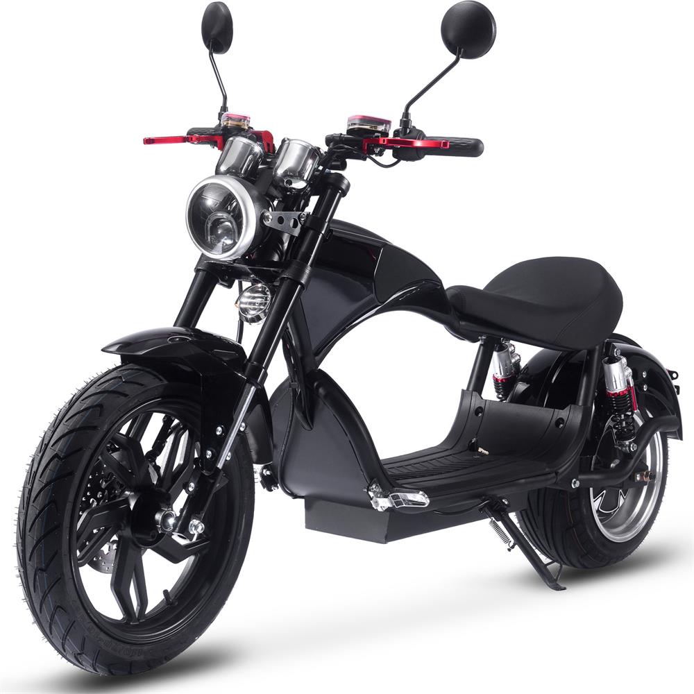 MotoTec Raven 60v 30ah 2500w Lithium Electric Scooter image 1