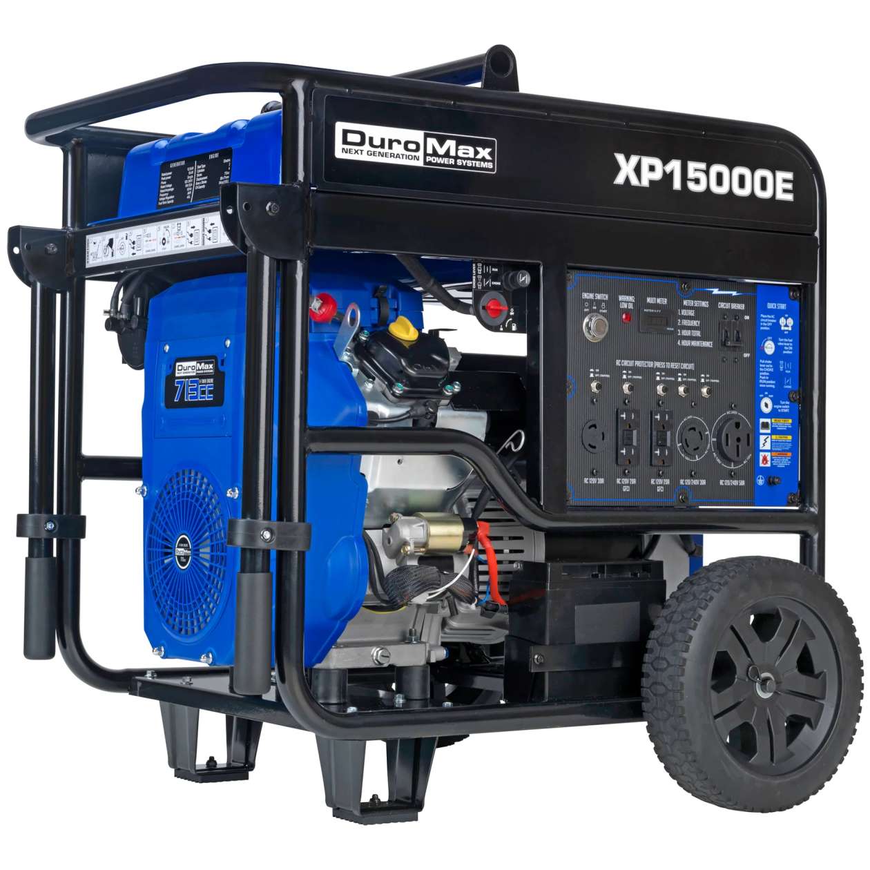 REFURB DuroMax XP15000E 15,000 Watts Gasoline Generator (Grade A) image 1