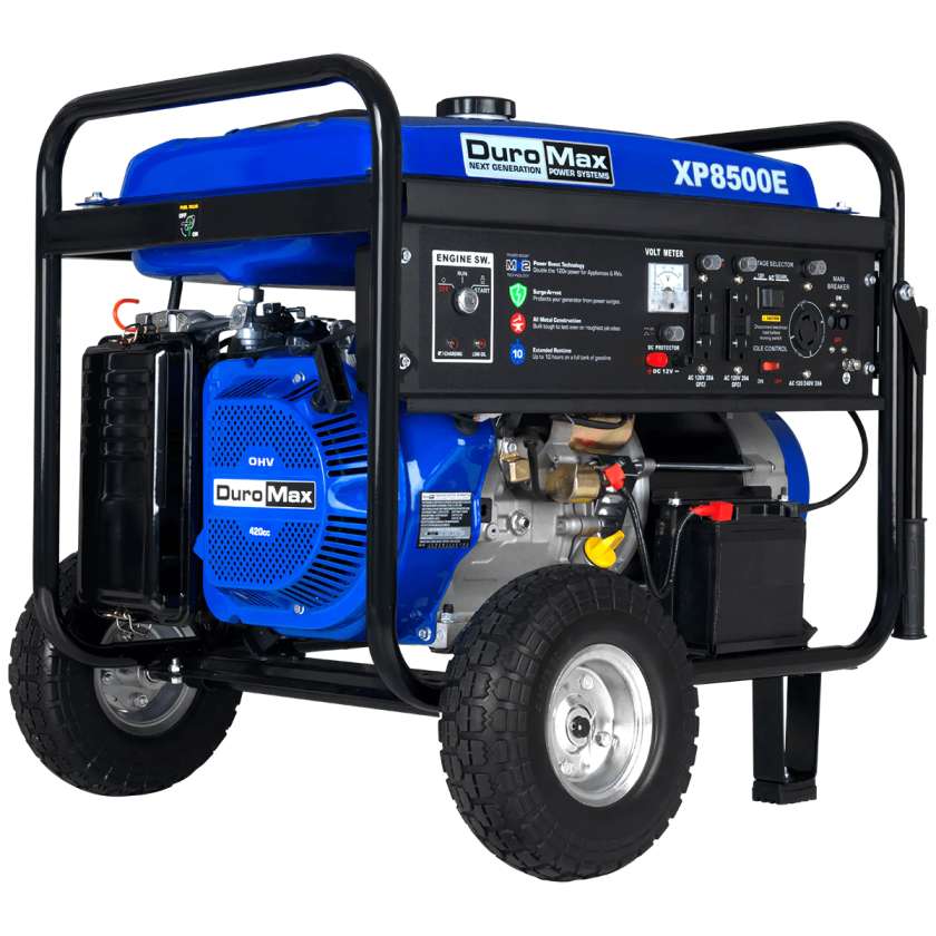 REFURB DuroMax XP8500E 8,500 Watt Gasoline Generator (Grade A) image 1