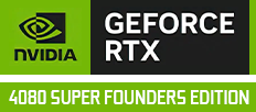 NVIDIA® GeForce RTX™ 4080 SUPER 16GB GDDR6X FOUNDERS EDITION image 1