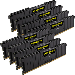 256GB DDR4 3600MHz CORSAIR VENGEANCE® LPX (8X 32GB) image 1
