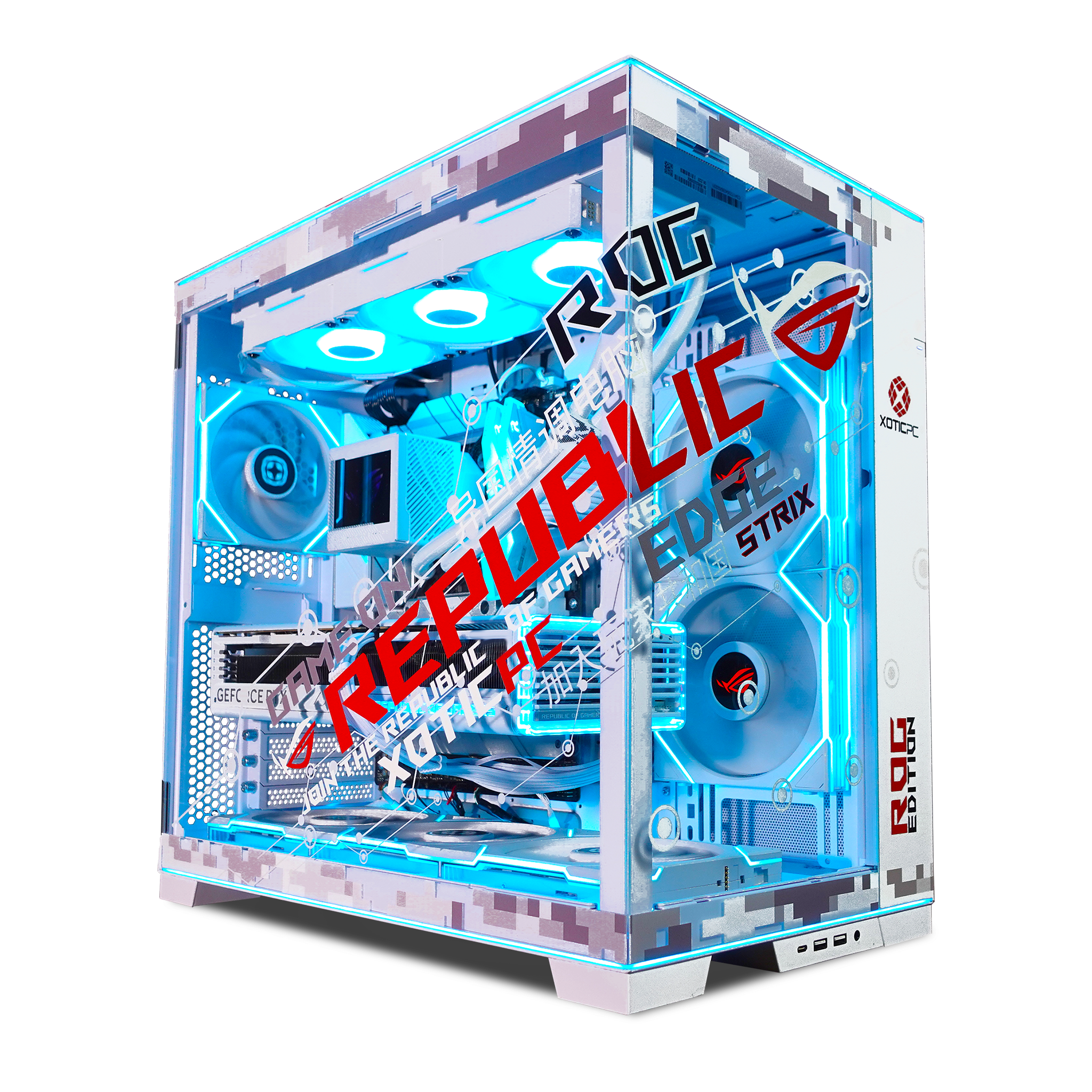 EVO ROG O11D Ghost Ultimate Ready to Ship image 1