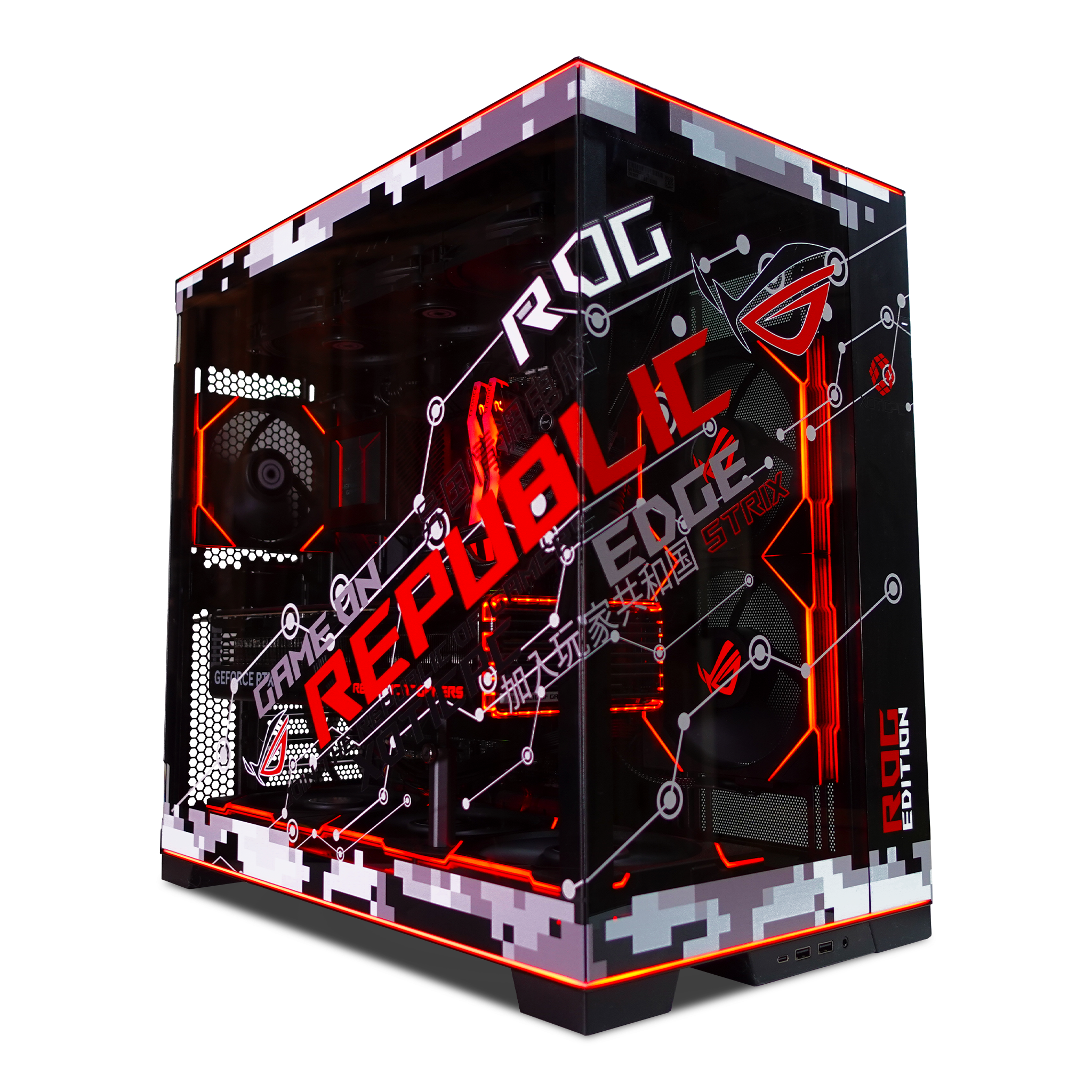 EVO ROG O11D Ultimate Ready to Ship image 1