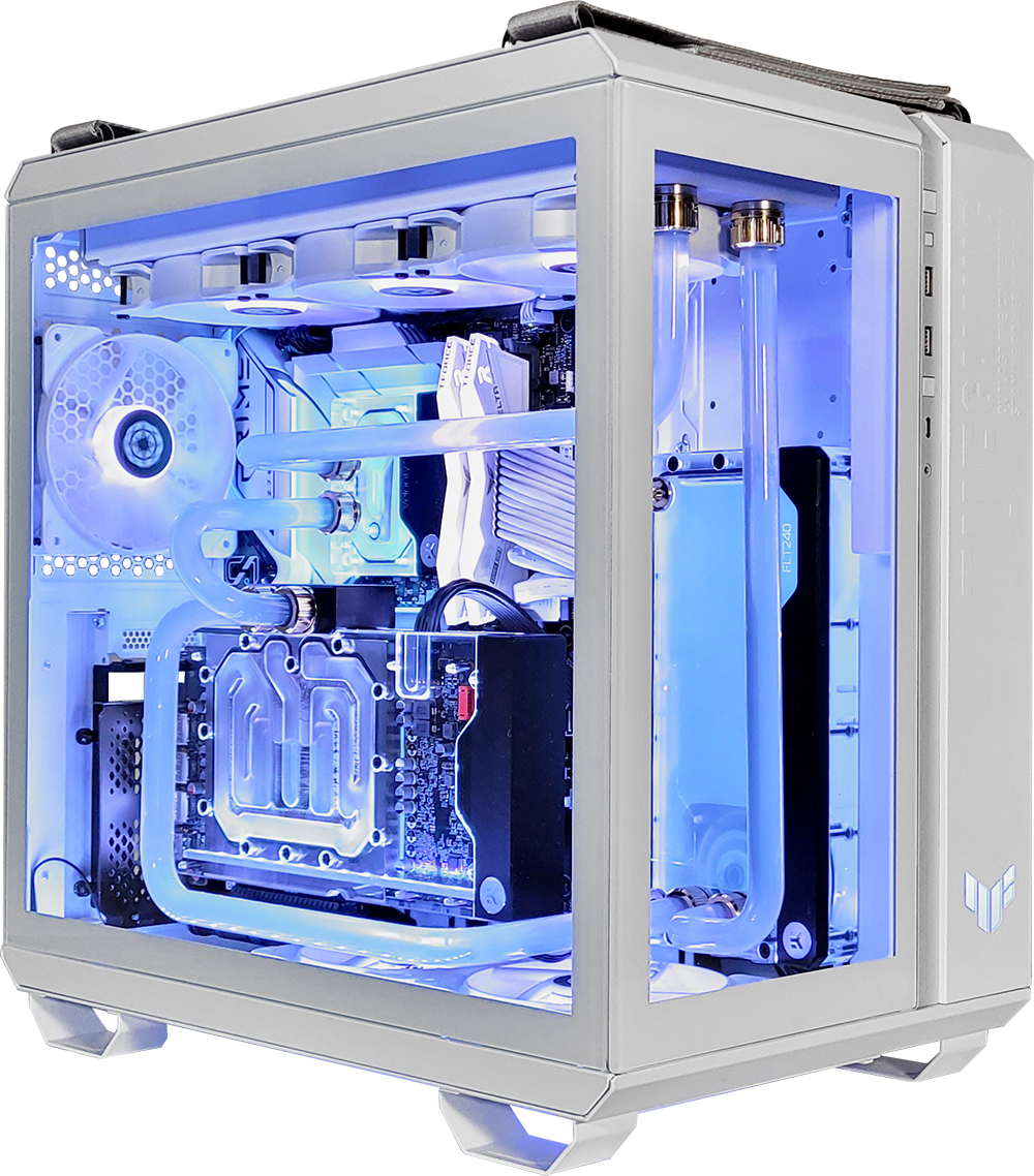 XOTIC PC GT502 Ecto Fog Black Label Gaming Desktop w/ INTEL Z790 & DDR5 image 1