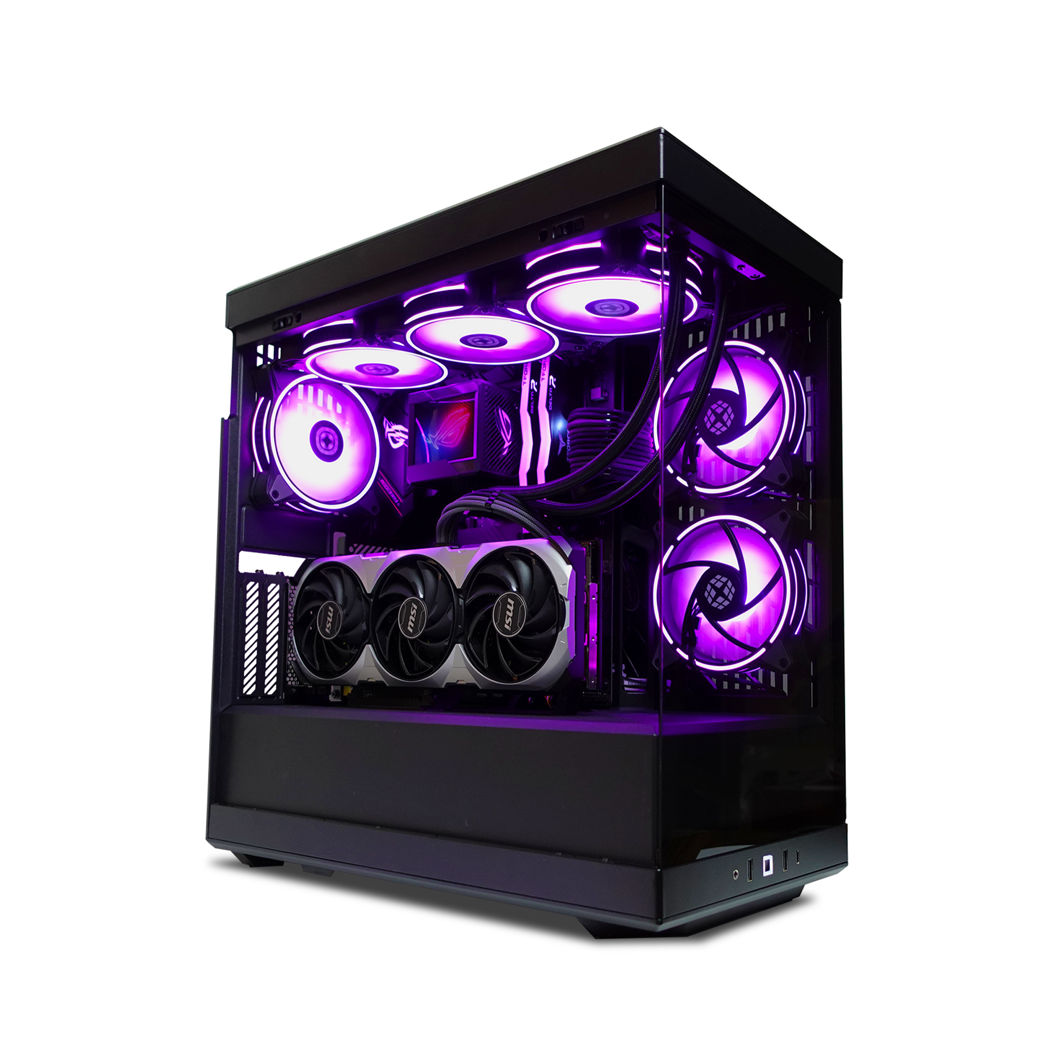 XOTIC PC G6 HYTE Y40 Extreme Gaming Desktop w/ AMD X670 RYZEN & DDR5 image 1