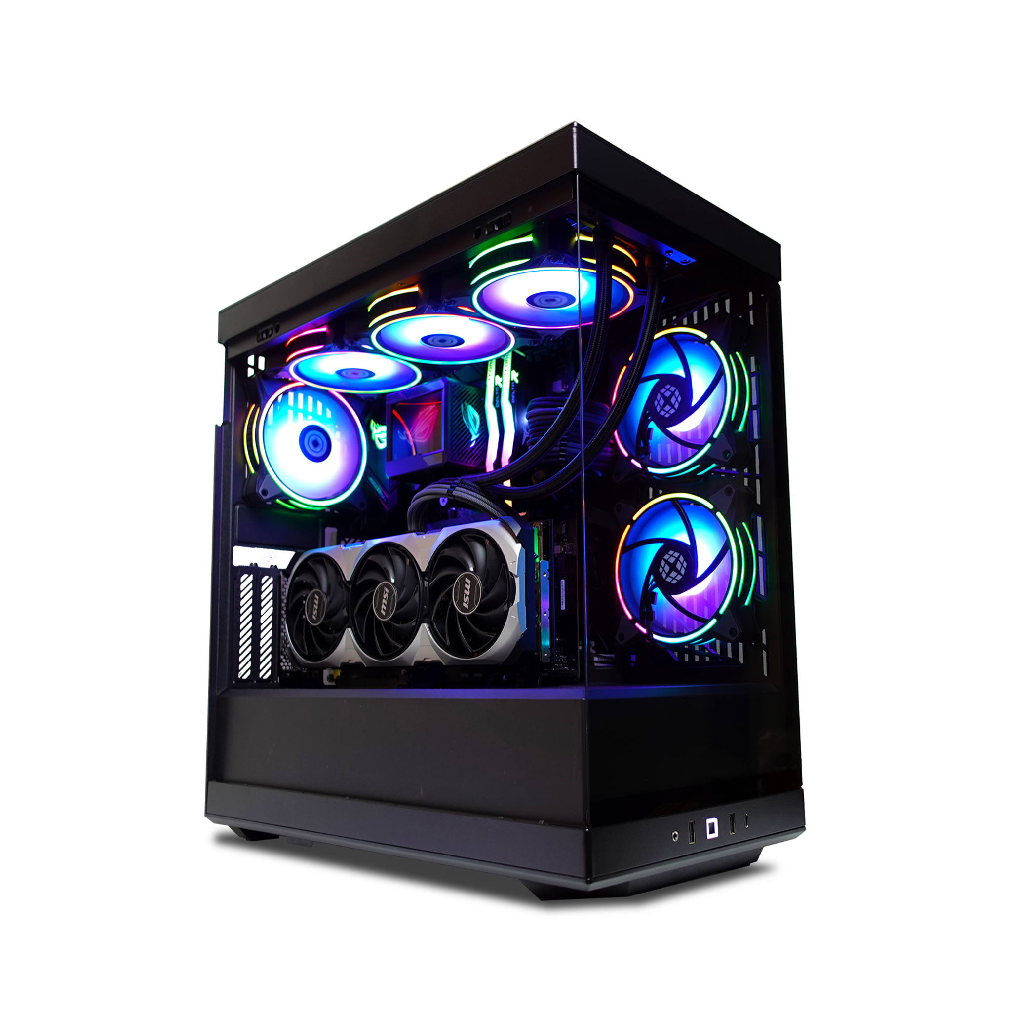 XOTIC PC G6 HYTE Y40 Essential Gaming Desktop w/ INTEL B860 & DDR5 image 1