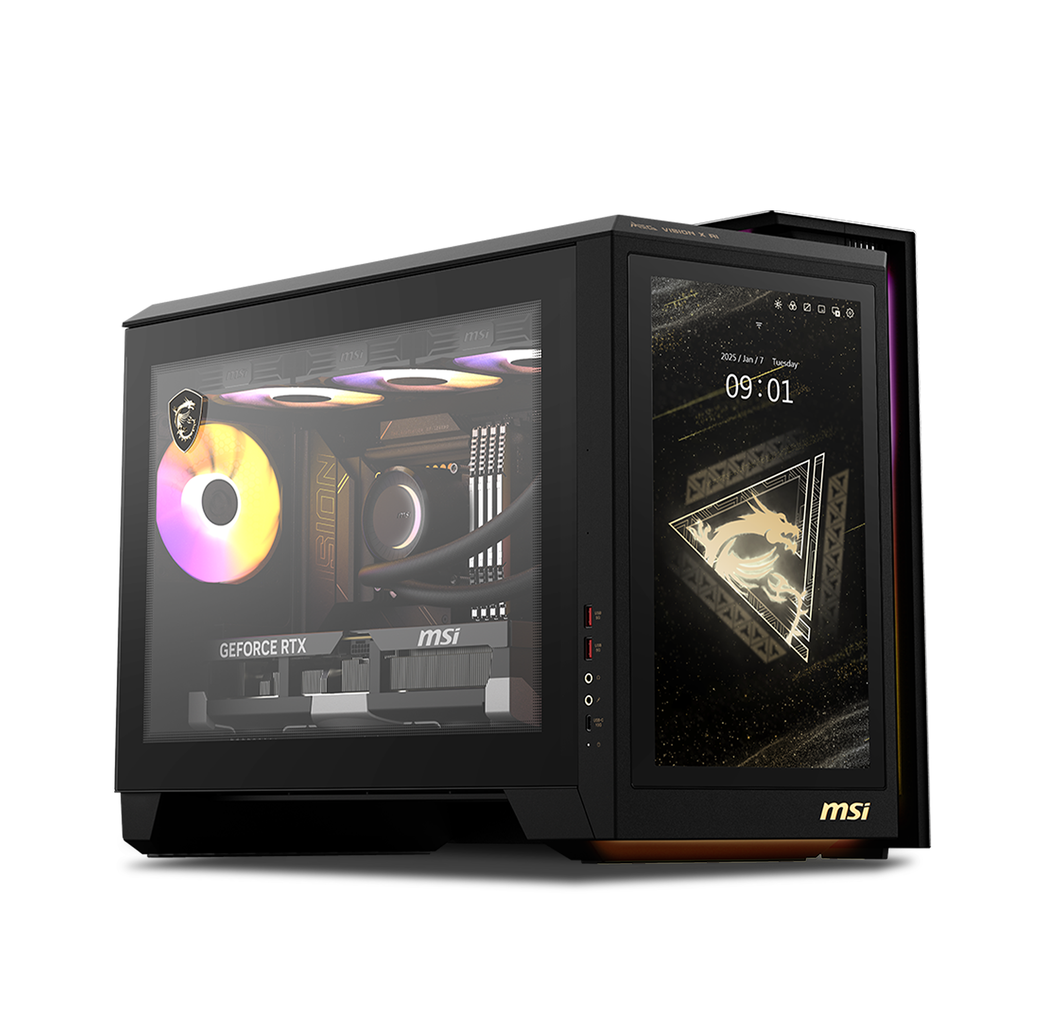 MSI MEG Vision X AI 2NVV9-043US Gaming Desktop image 1