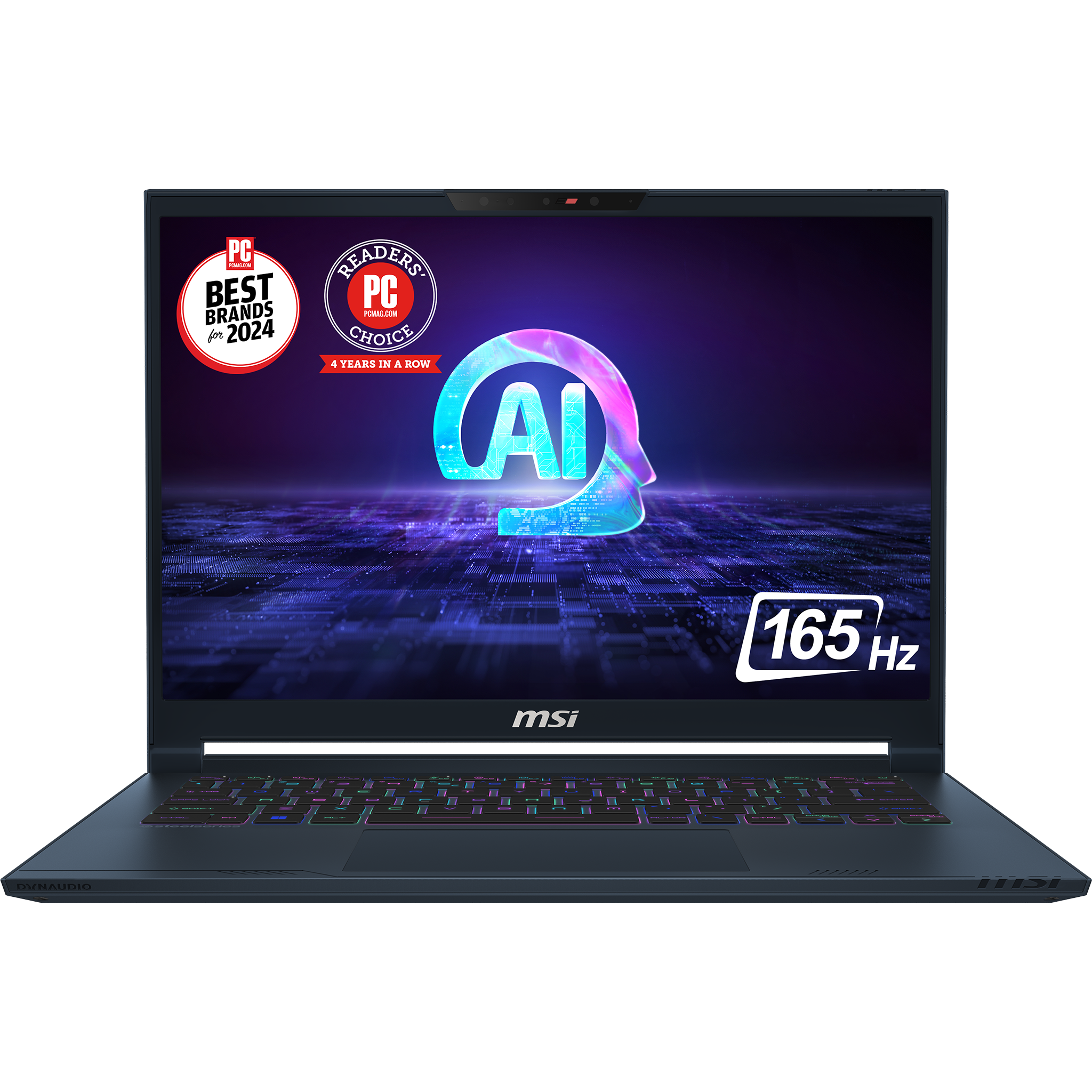 MSI Stealth 14 AI Studio A1VEG-090US Ultra Thin and Light Gaming Laptop image 1