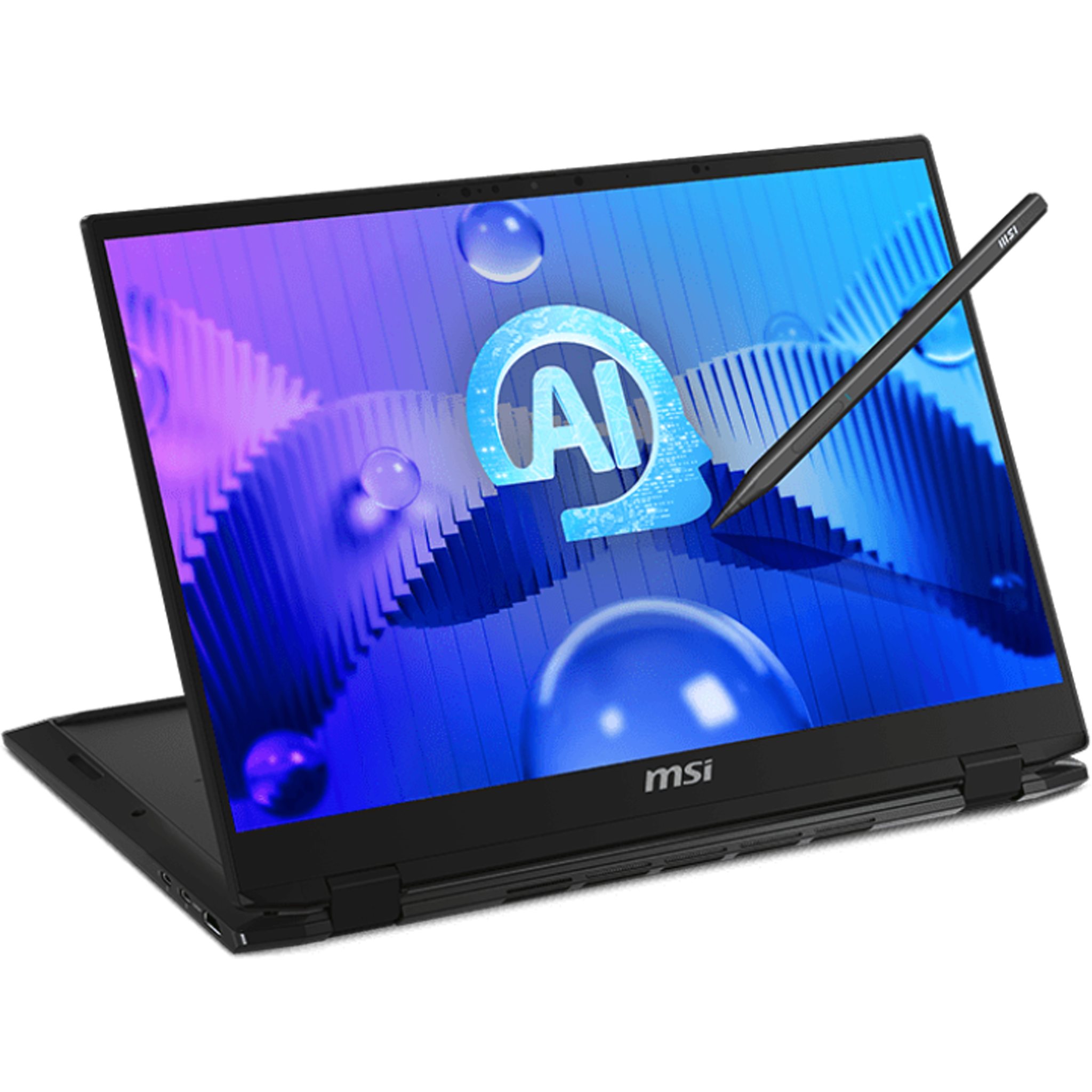 MSI Summit E16 AI Evo A1MTG-024US Ultra Thin 2-in-1 Professional Laptop image 1