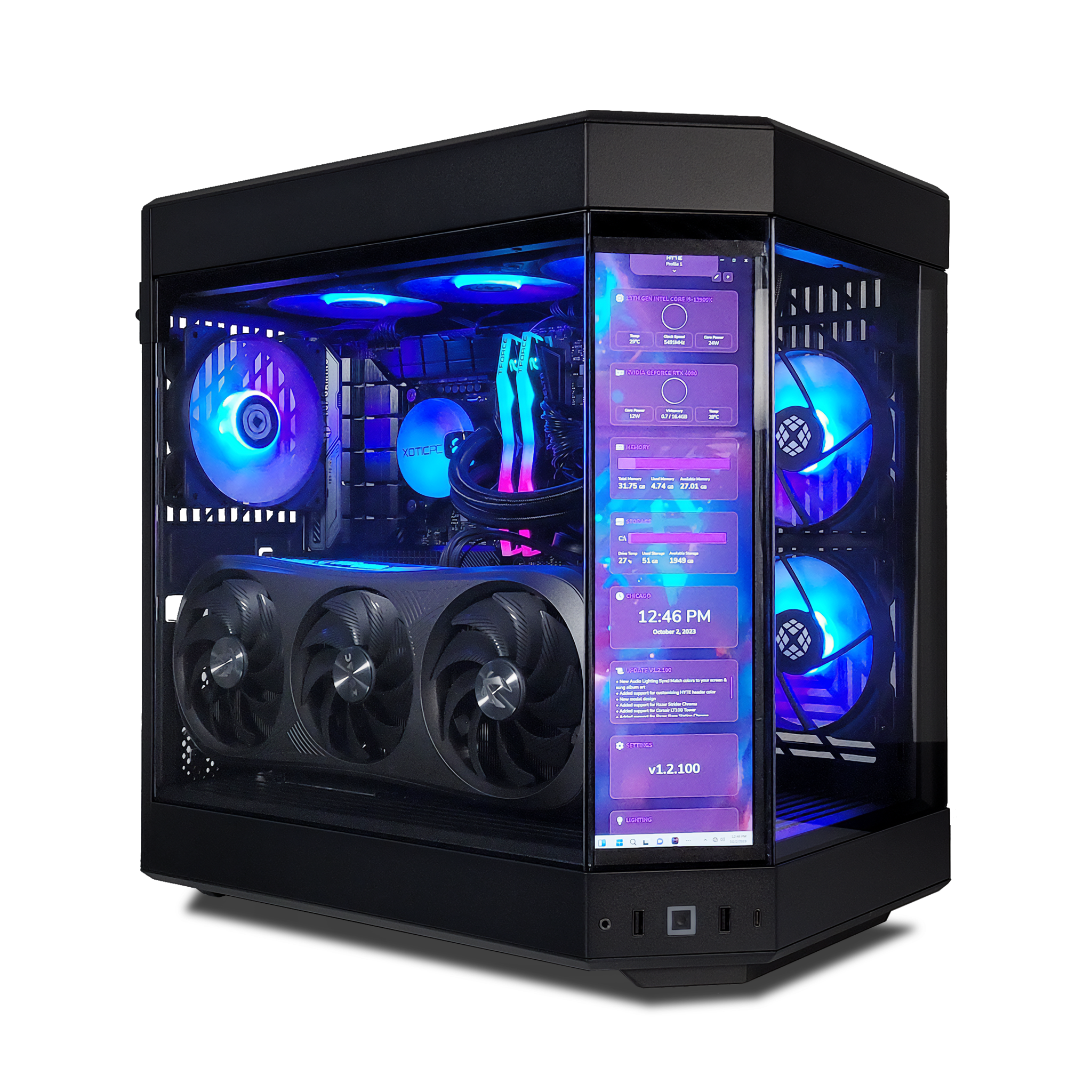 XOTIC PC Y60 Ultimate Ready to Ship Gaming Desktop PC image 1