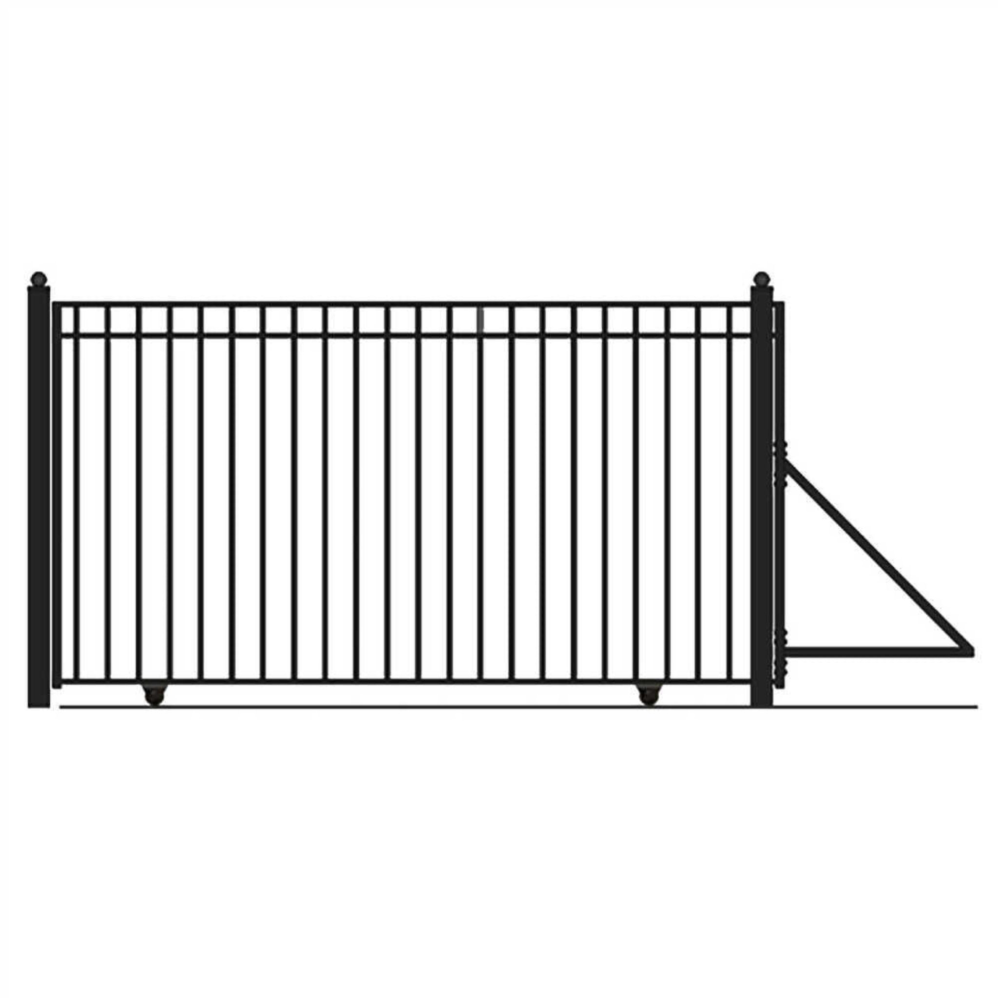 [12-30FT] Aleko Madrid Style Premium Steel Sliding Driveway Gate [DGMADSSL-AP] (SAK23857) image 1
