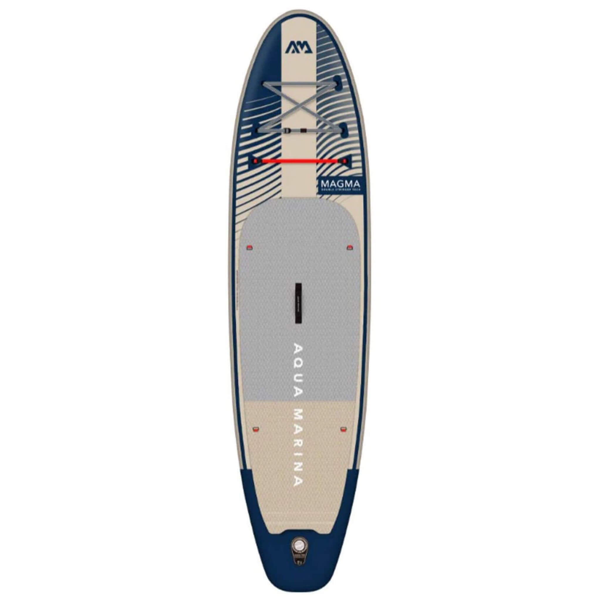Aqua Marina Magma BT-23MAP All-Around Inflatable SUP With Carbon Hybrid Paddle, 11FT (SAK35791) image 1
