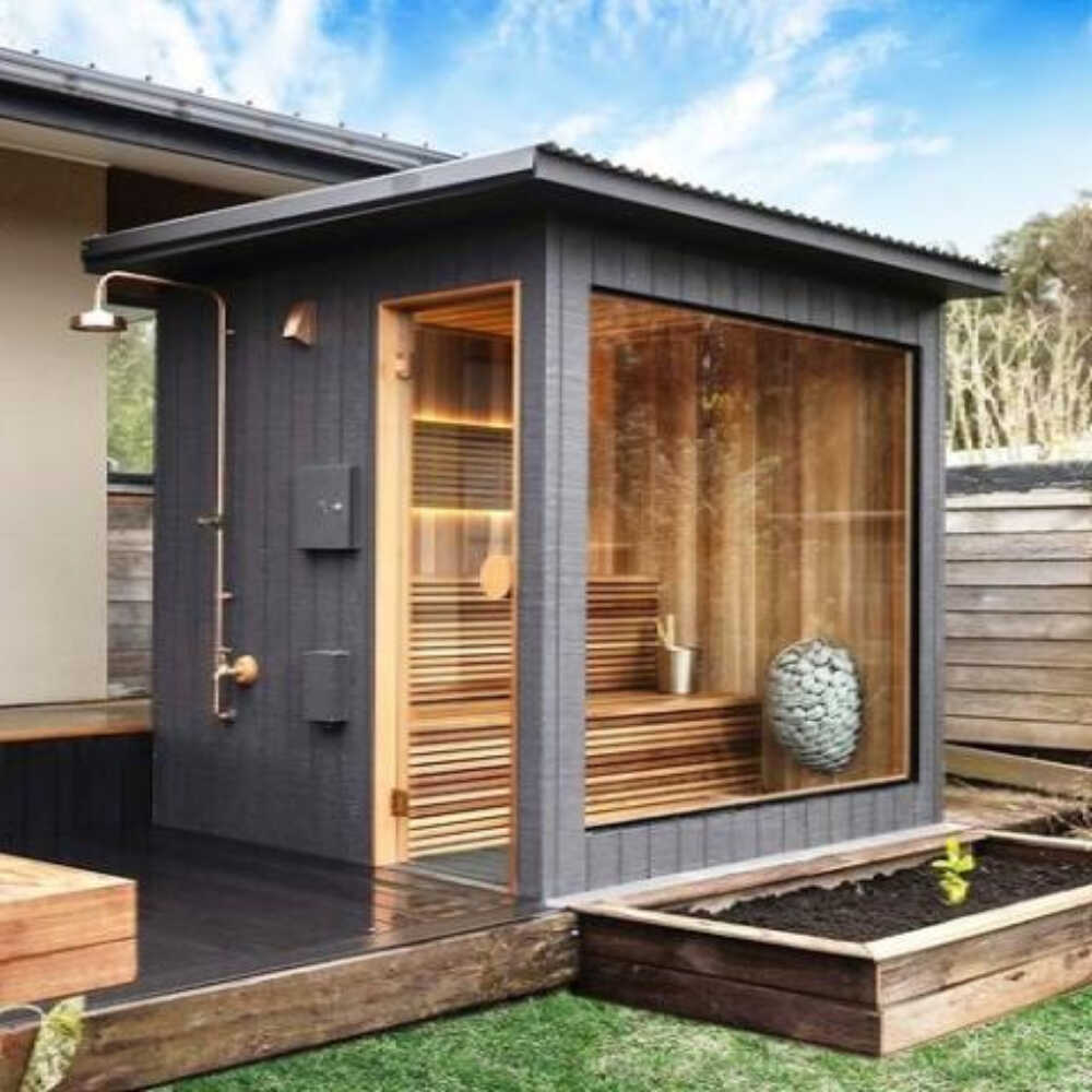 Huum Drop 240V SGS Listed Wall Mount Sauna Heater With UKU Digital Controller & Sauna Stones (SAK43120) image 4