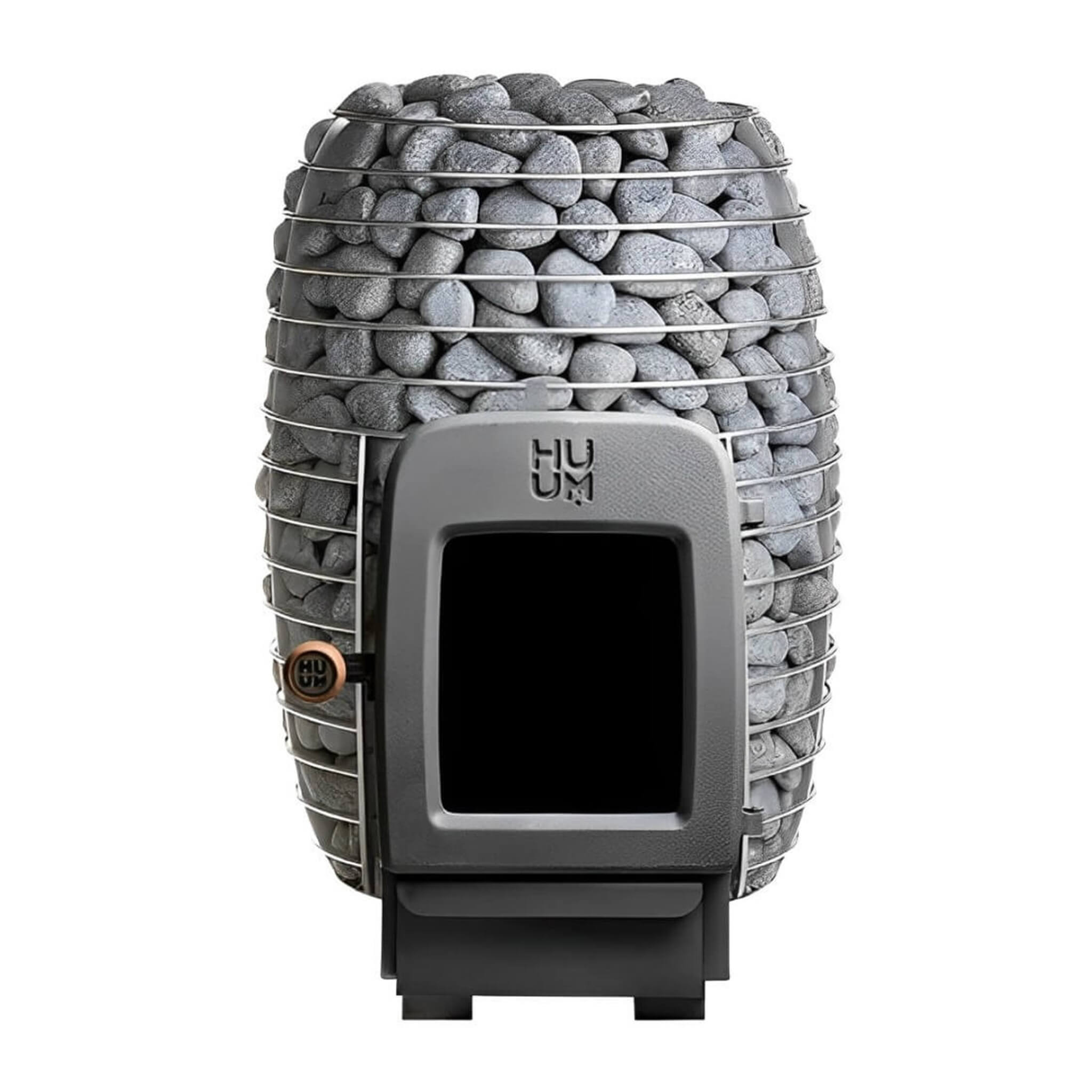 Huum Hive Heat LS 12KW Sauna Stove With Firebox Extension & Sauna Stones [H1012012] (SAK85317) image 1