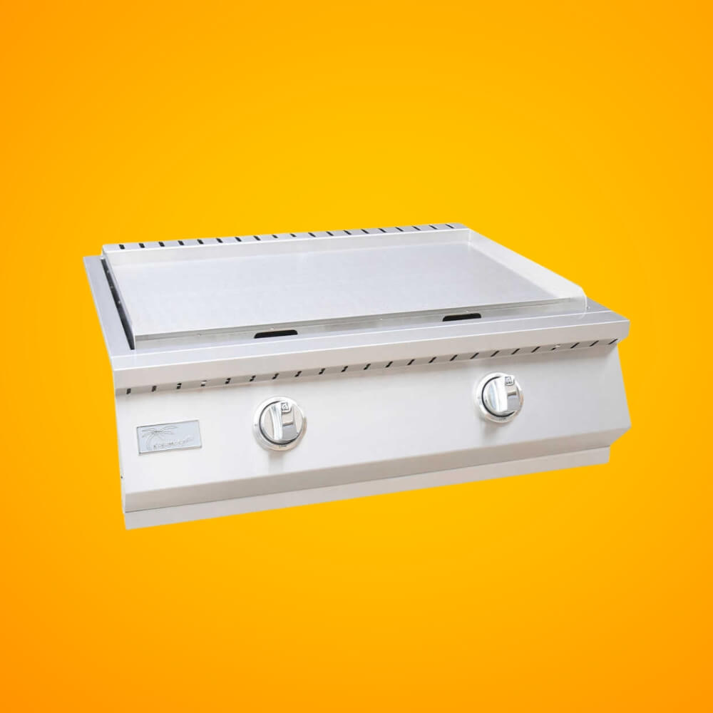 KoKoMo Grills Premium 36K BTU Teppanyaki Griddle With Dual U Shape Burner, 30