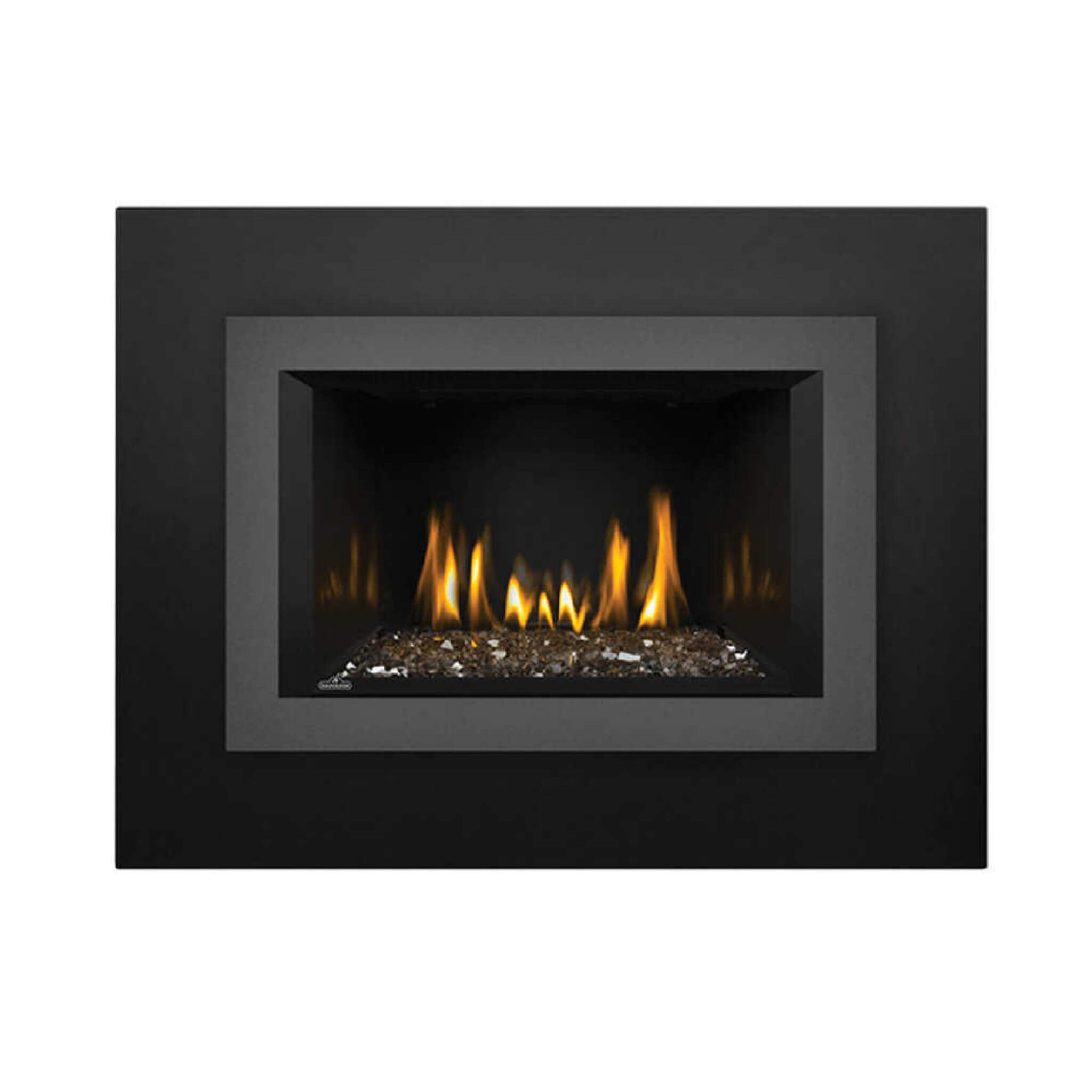 Napoleon Oakville 3 Glass Direct Vent Electronic Ignition Natural Gas Fireplace Insert, 28" [GDIG3N] (SAK29675) image 1