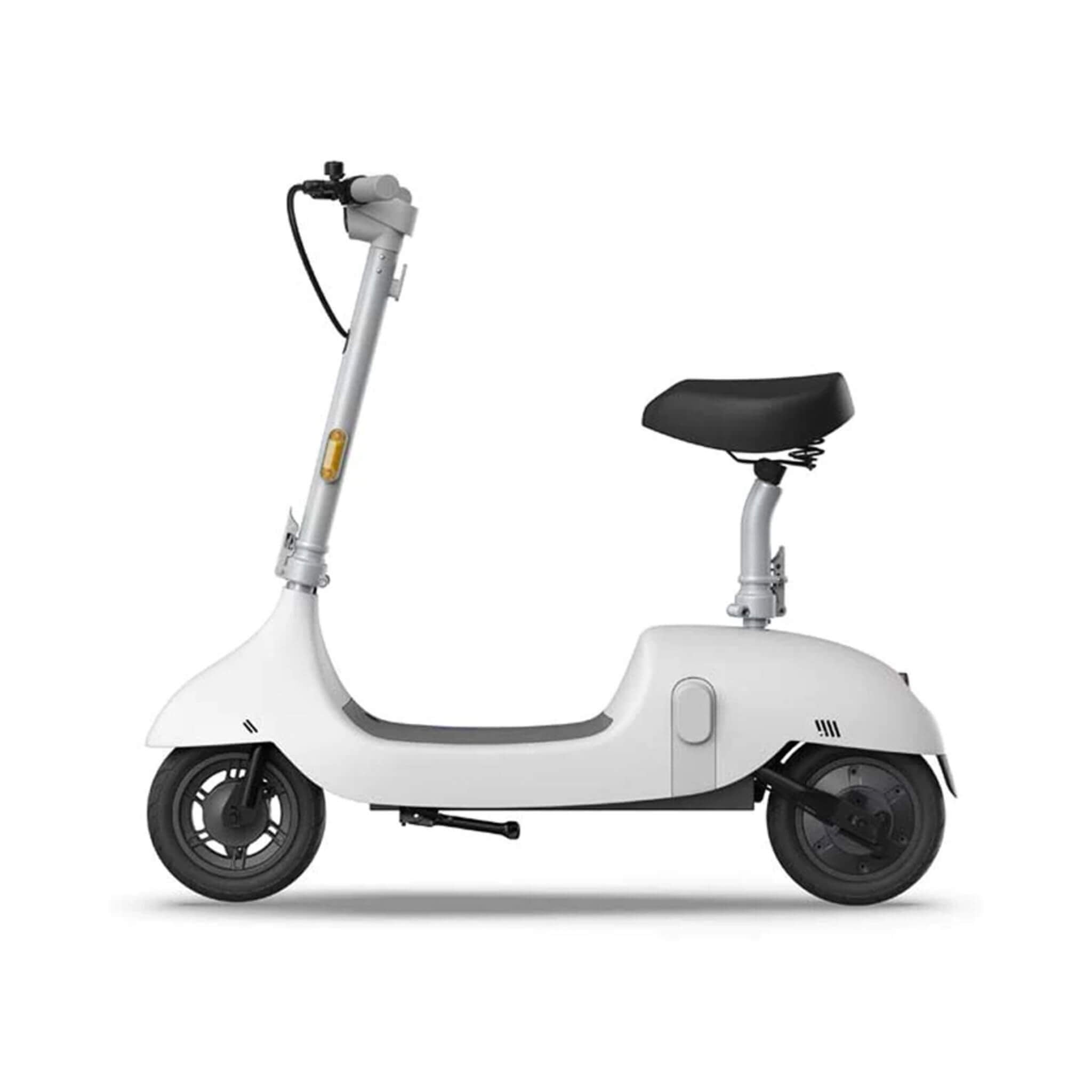 Okai Beetle Pro EA10C 900W 48V/10.4AH Small Foldable Electric Scooter With Seat, White (SAK73526) image 1