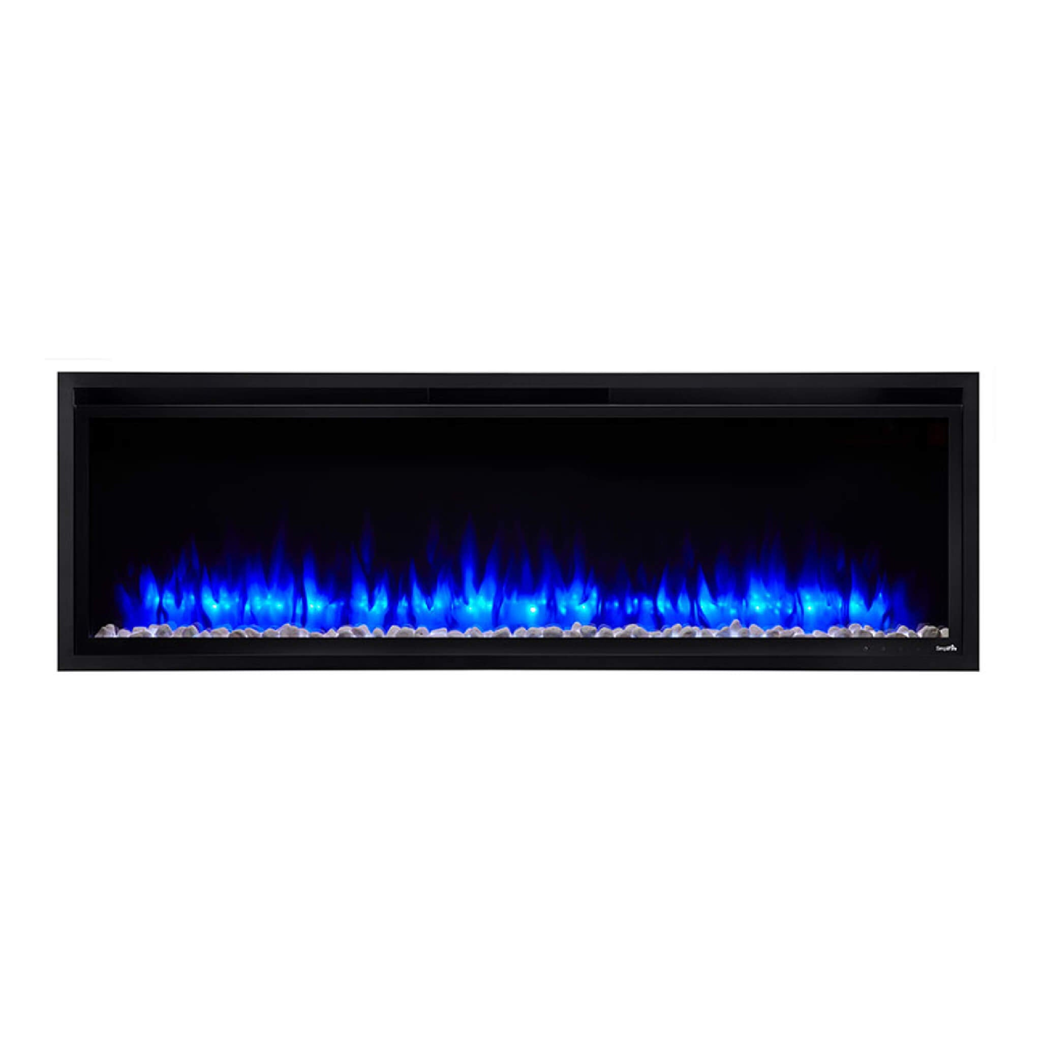 Simplifire Allusion Platinum Recessed Linear Electric Fireplace [SF-ALLP50/60/72-BK] (SAK96415) image 1