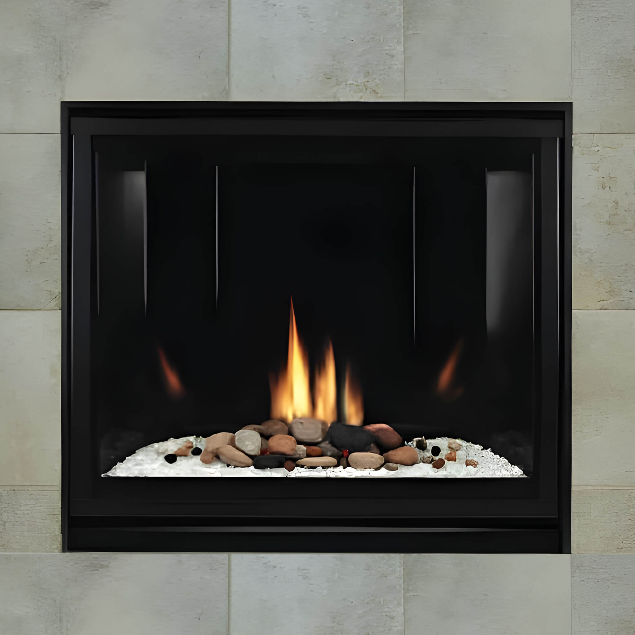 White Mountain Hearth Tahoe 42" Direct Vent Clean Face Contemporary Premium Gas Fireplace [DVCC42BP72P] (SAK43352) image 1