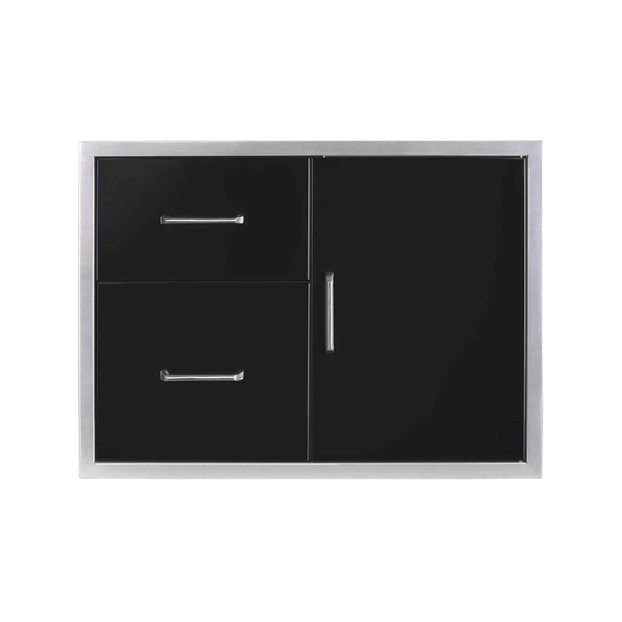 Wildfire Outdoor Living Black Stainless Steel Access Door And Double Drawer (SAK89015) image 1