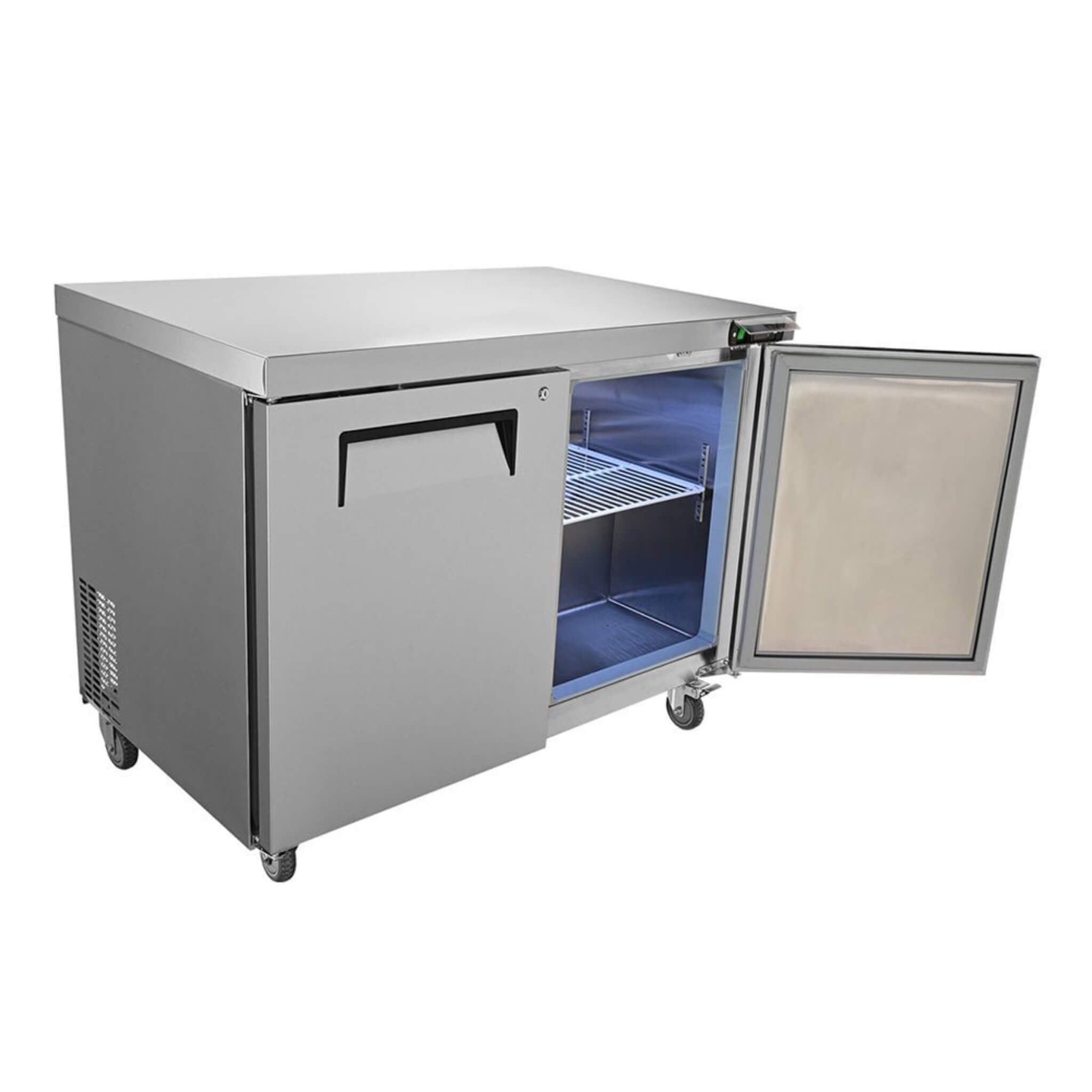 12.9 Cu.Ft 2-Door Commercial Stainless Steel Worktop Undercounter Refrigerator, 48" (SAK13725) image 9