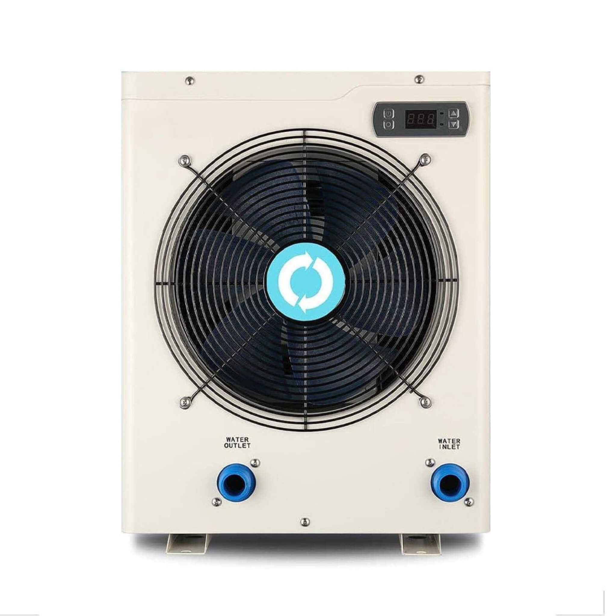 High-Output Electric Swimming Pool Heater Pump For Above And Inground Pools, 4000 Gallons (SAK51482) image 1